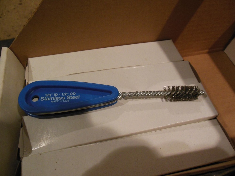Schaeffer Brush 00945-1 premium fitting SS wire brush  quantity 5