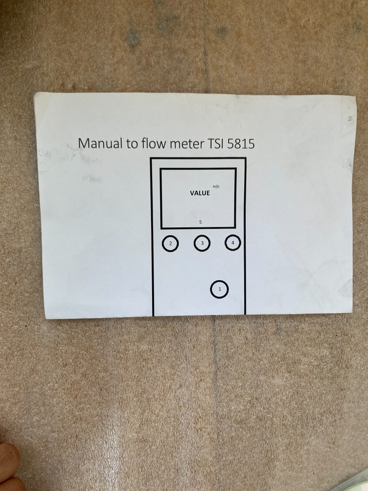 TSI DP-CAlc 5815 - Micromanometer with Case