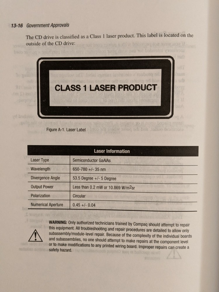 1999 Compaq Mobile Internet PC Reference Manual for Windows 98