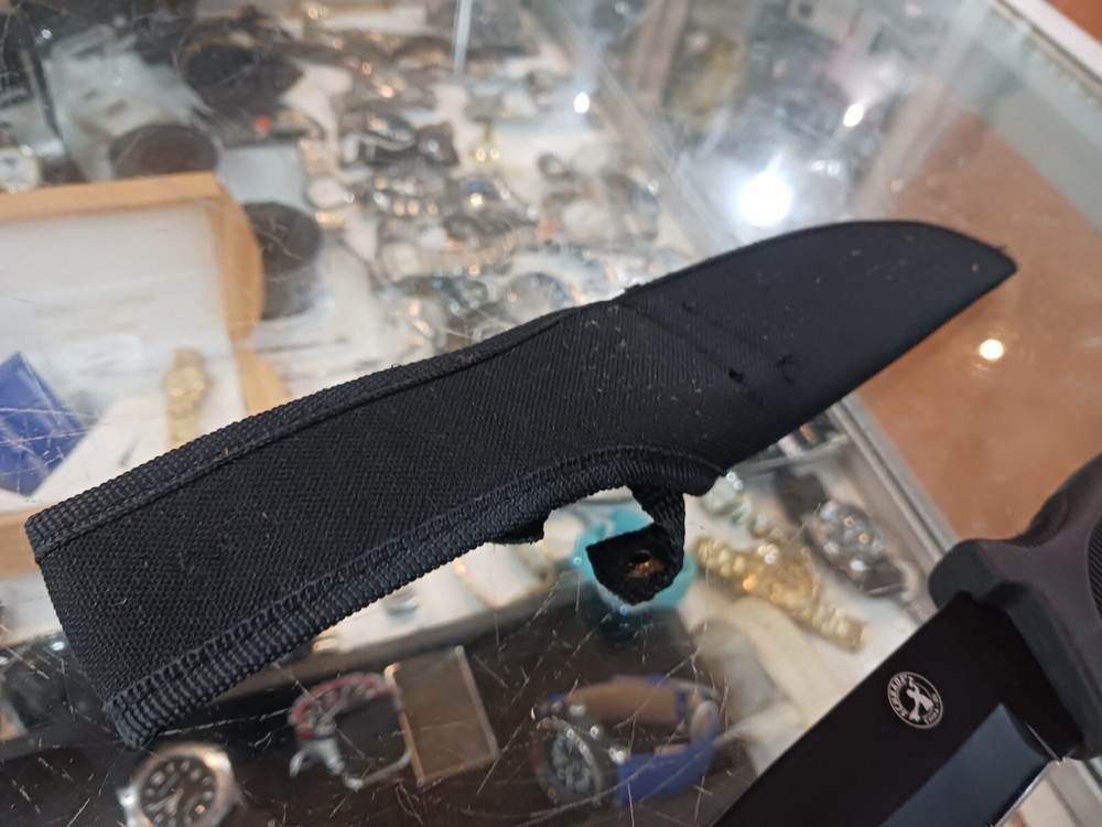 SCHRADE X TIMER DROP POINT KNIFE 4 1/4" FIXED BLADE - XT2B