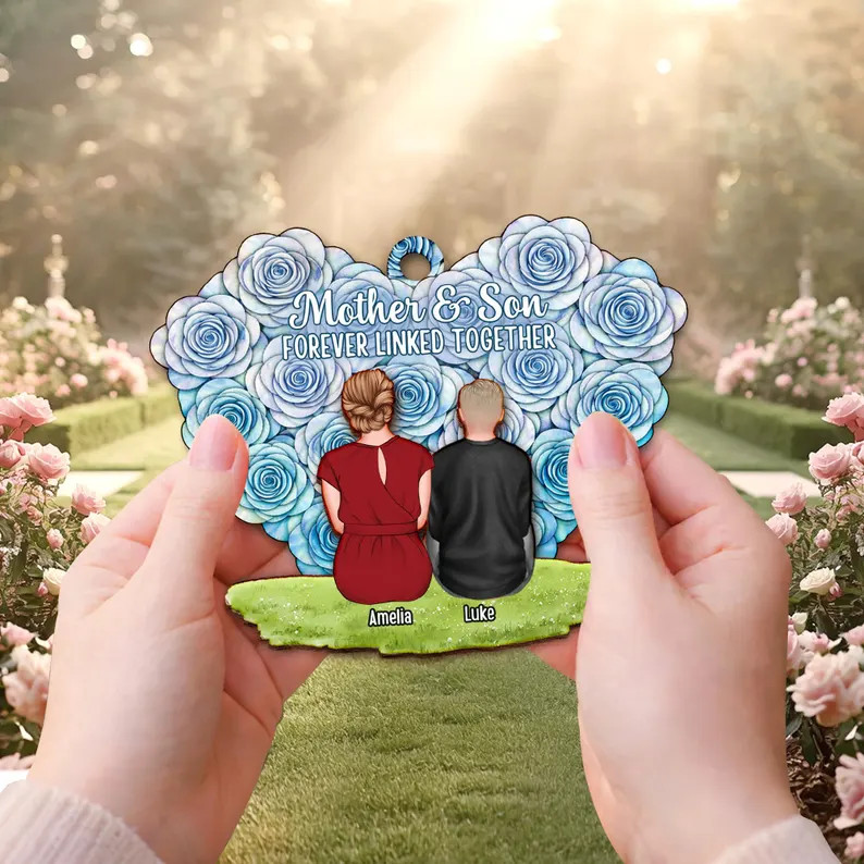 Personalized Mom Gift Suncatcher Acrylic