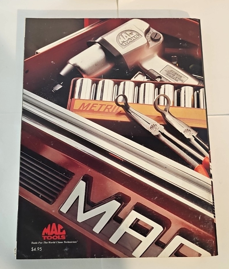 Vintage 1995 Mac Tools Catalog Paperback
