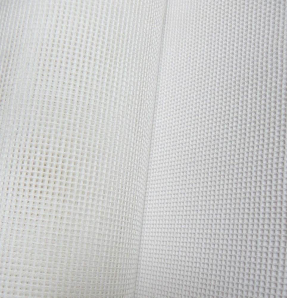 White 14 Count Zweigart Interlock Mono Tapestry Canvas - various size options