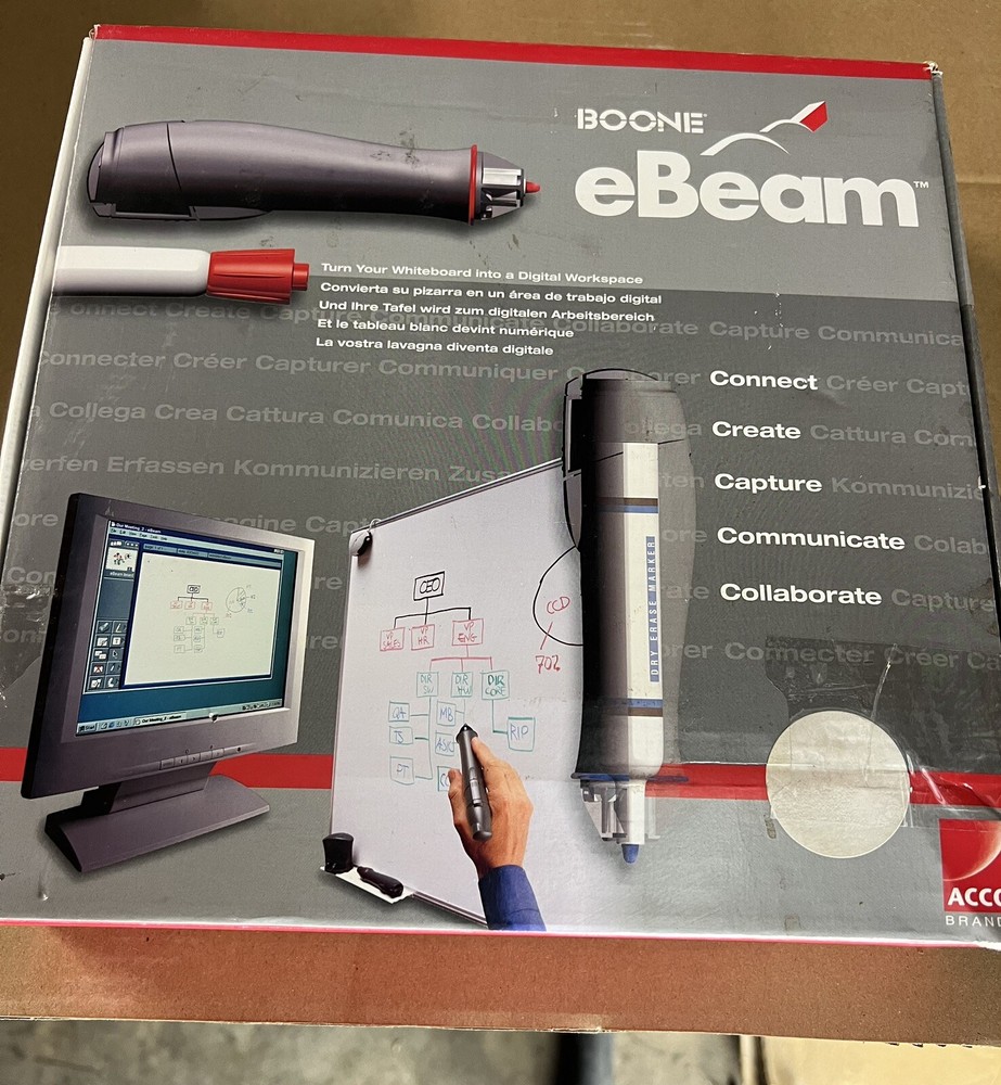 Boone Ebeam Digital Interactive Whiteboard System Projector
