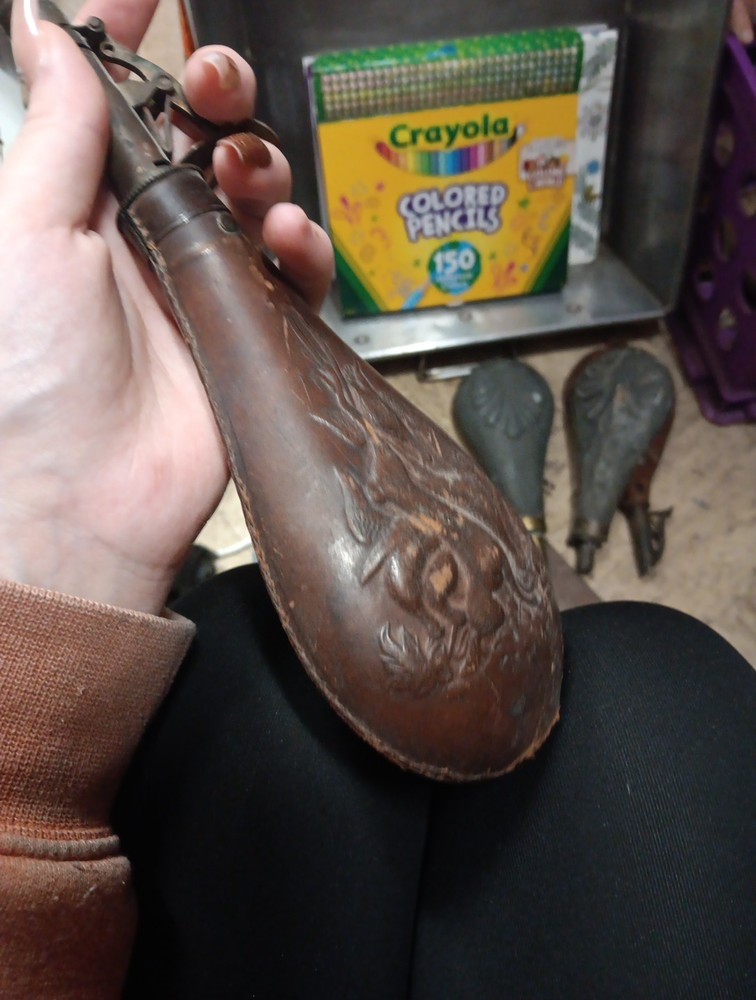 Antique Powder Horn