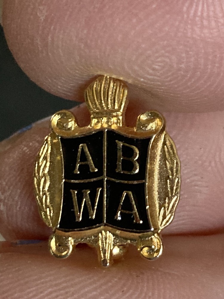 ABWA Lapel Pin EUC K533