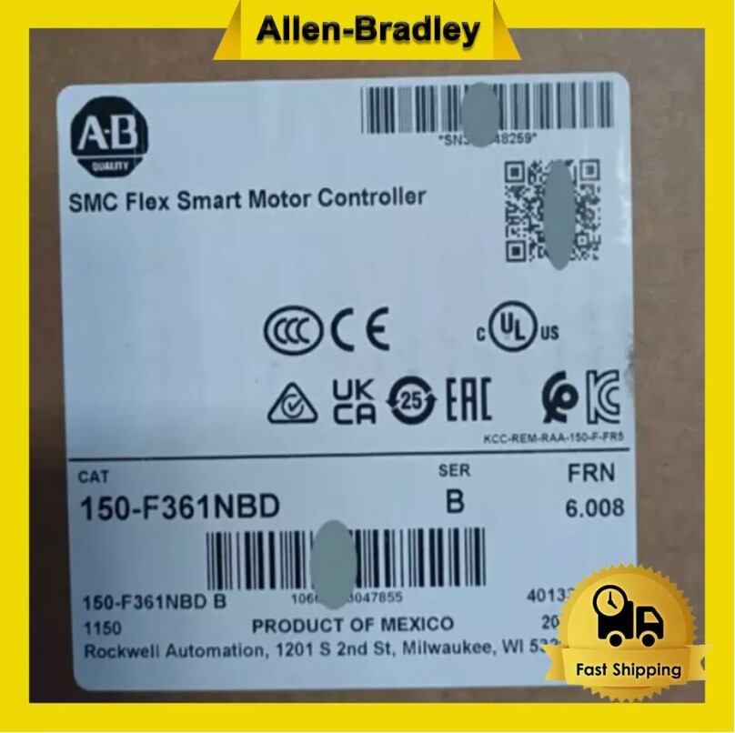 2PCS Allen-Bradley 150-F361NBD Smart Motor Controller For VIP!