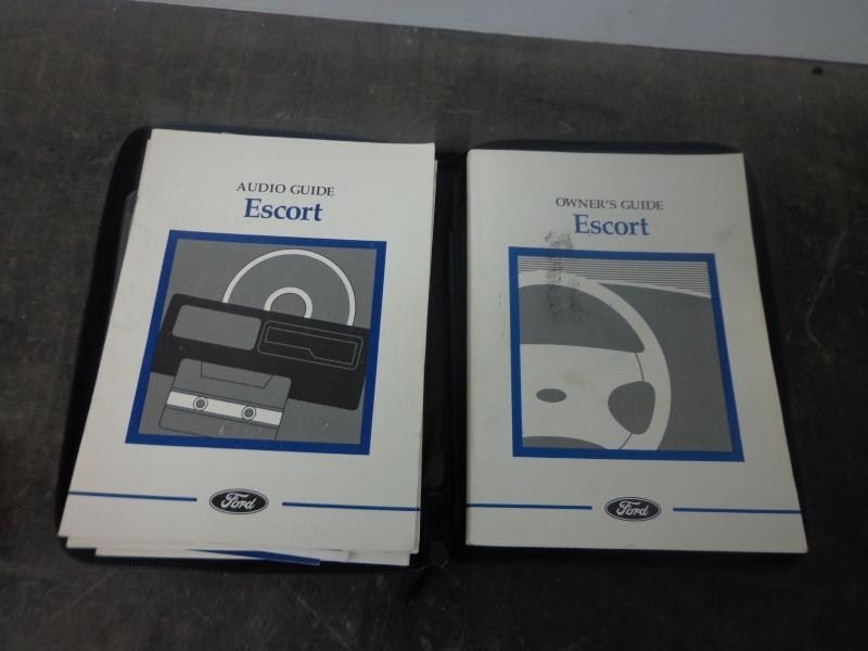 1997 ESCORT OWNERS MANUAL