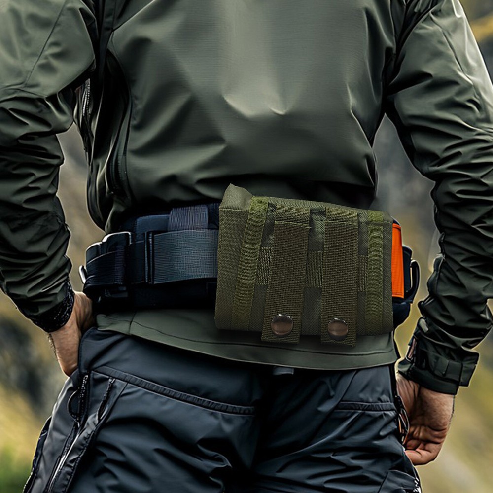 Tactical Molle Dump Pouch Drawstring Magazine Dump Bag Utility Belt Ammo Pouch