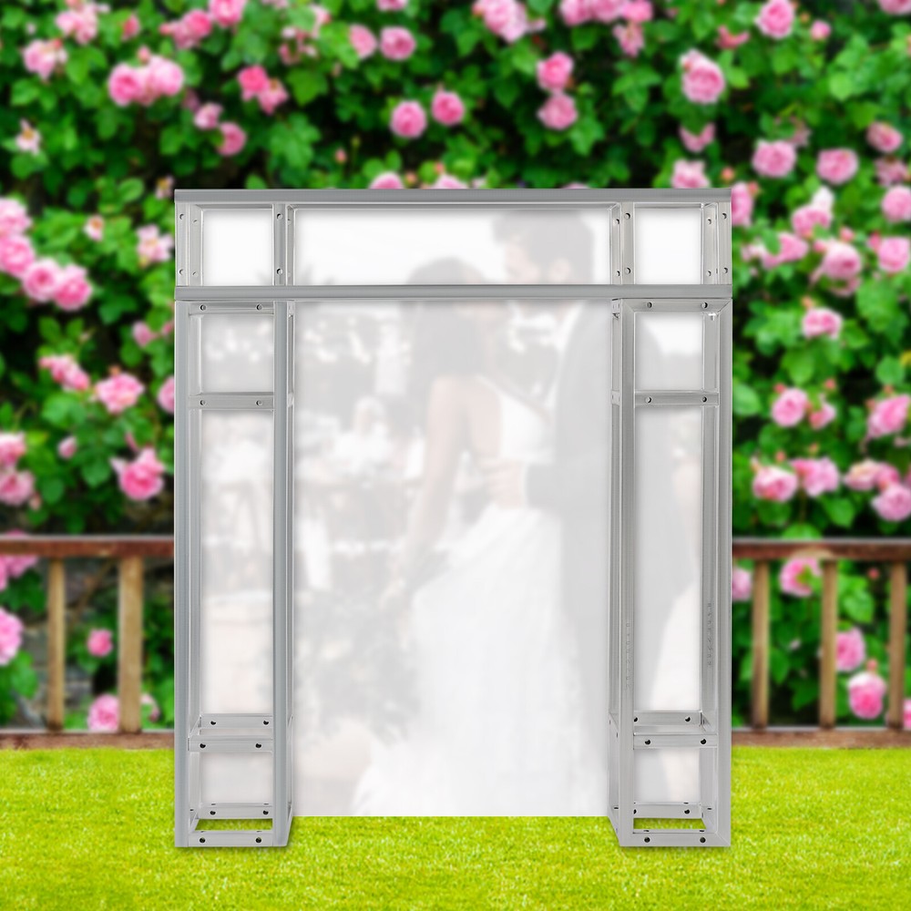 3Packs Galvanized Square Box Trusses for Stage Wedding Exhibition Construction