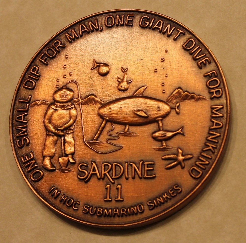 Sardine 11 Medal / Medallion