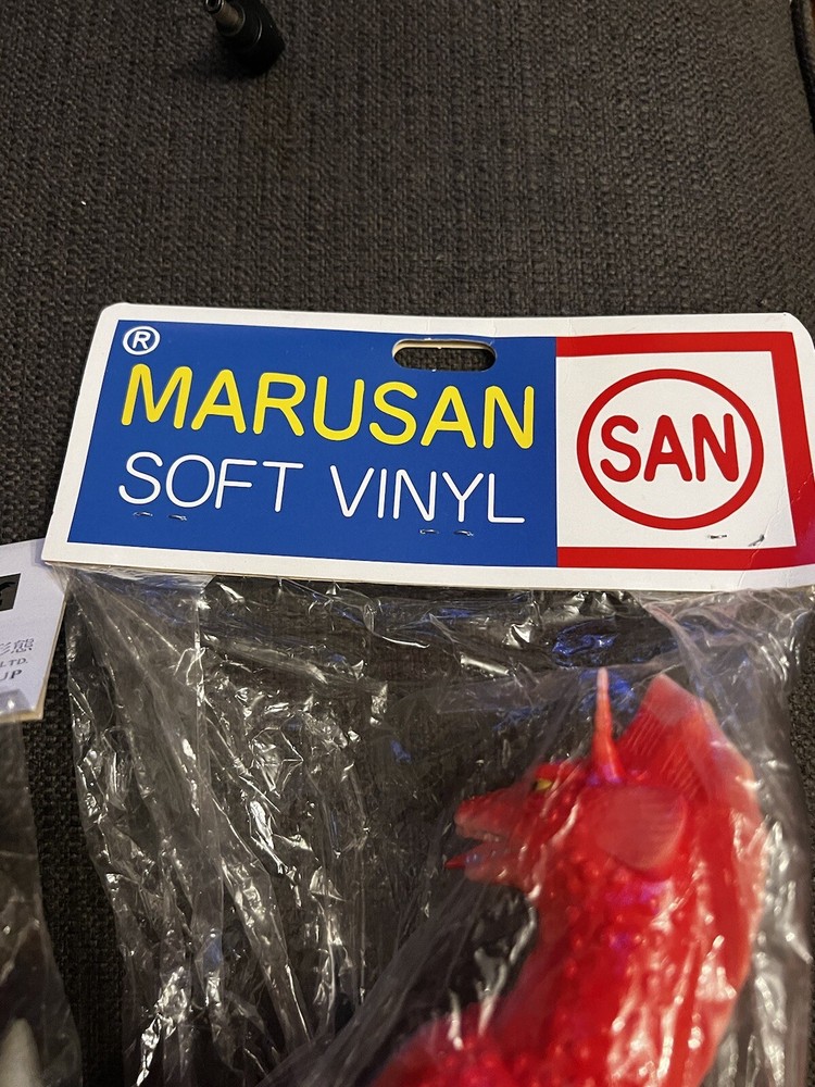 2 - 2004-05 MARUSAN 10” figures Limited Sofubi Godzilla Mechagodzilla Japan