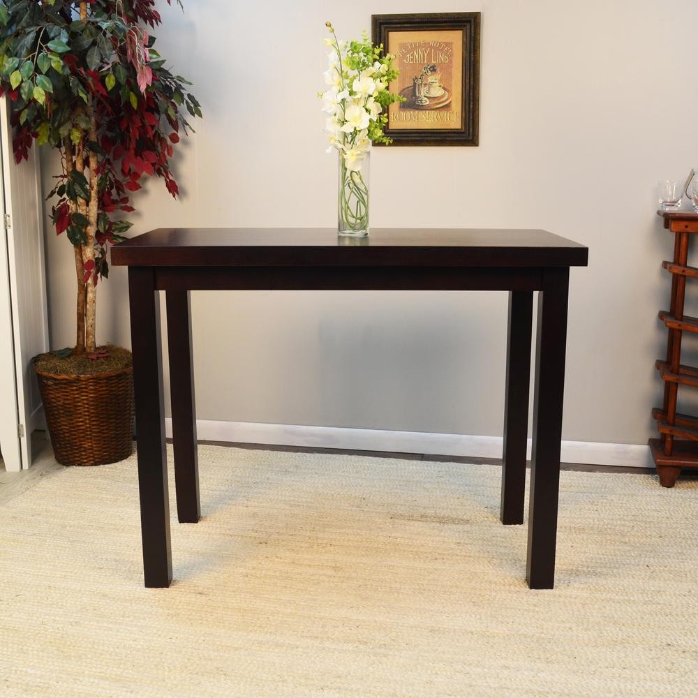 Waverly Thick Top Bar Table - Espresso