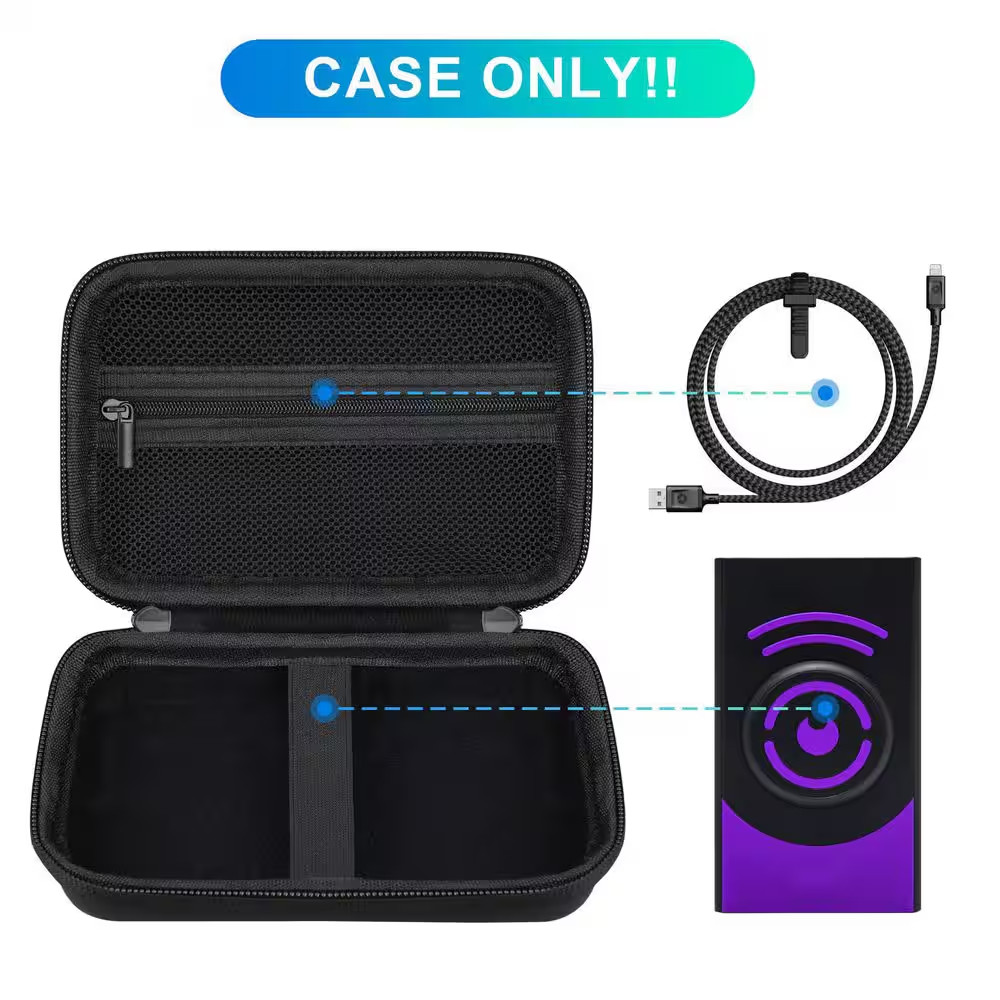 Hard EVA Carrying Case for Advanced Stud Finder Wall Scanner with Mesh Pocket El