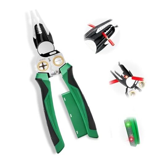 8 in 1 Wire Stripper With Voltage Tester – Electrician Tools Wire Stripper