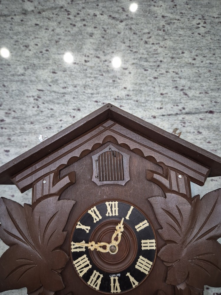 Large Older Black Forest Cuckoo Clock Refurbished And Working
