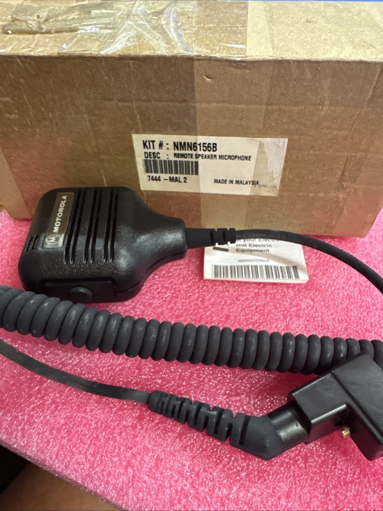 Motorola Speaker Microphone Model NMN6156B ji11