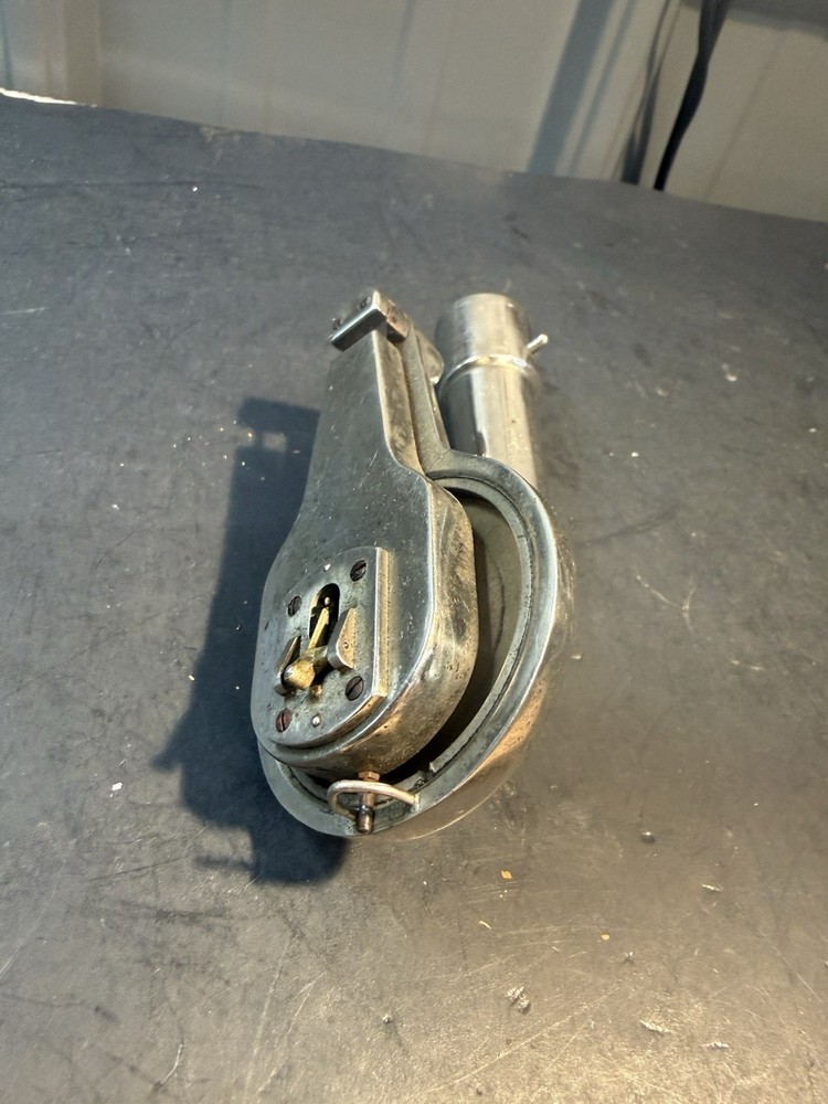 Vintage Press Camera Flash Bracket w/ Mechanical Shutter Trigger Lever