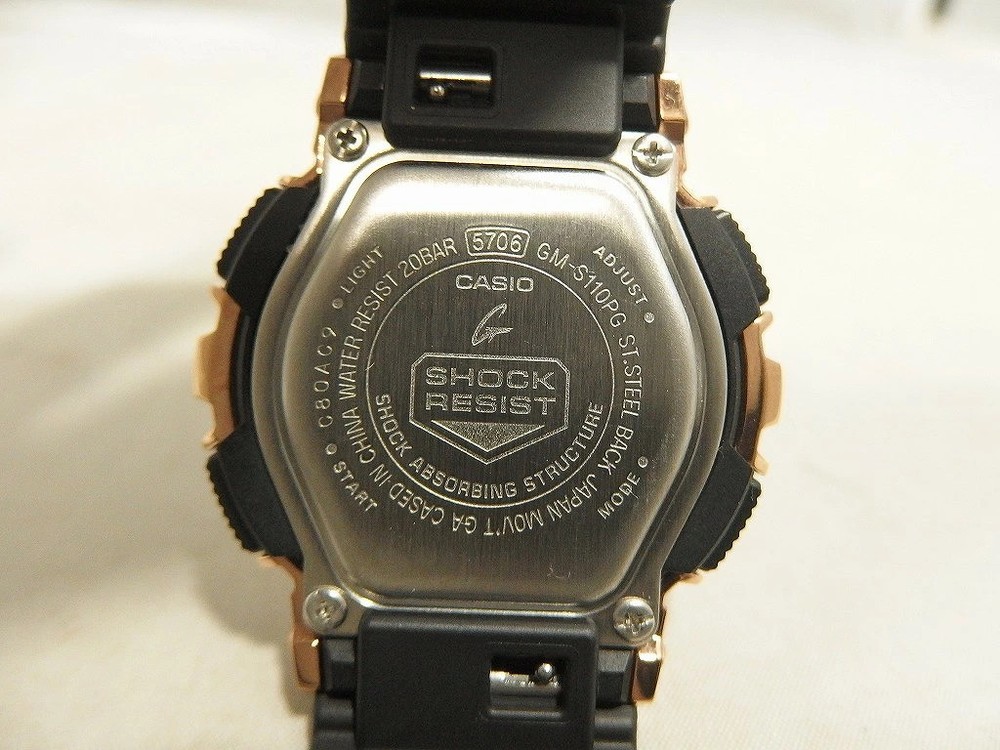 Casio CASIO G SHOCK GM S110PG Used