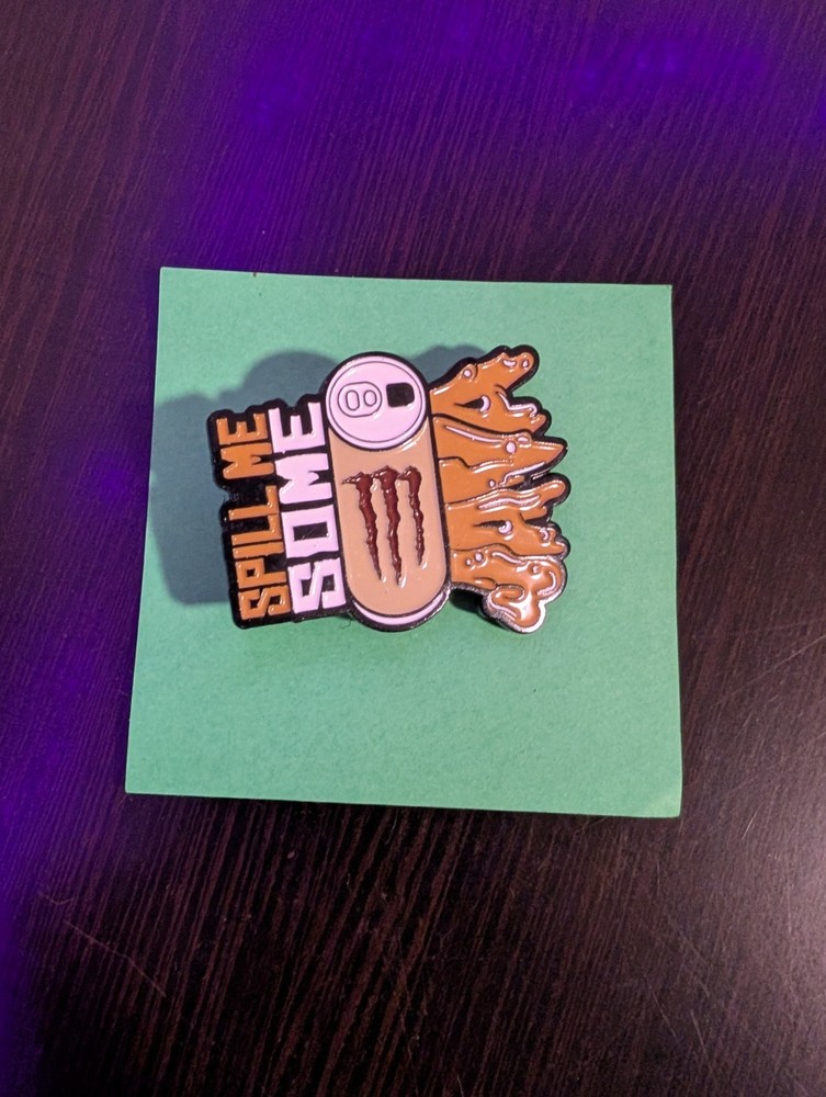 Java Monster Coffee Energy Collector’s Enamel Pin  (Open Box)
