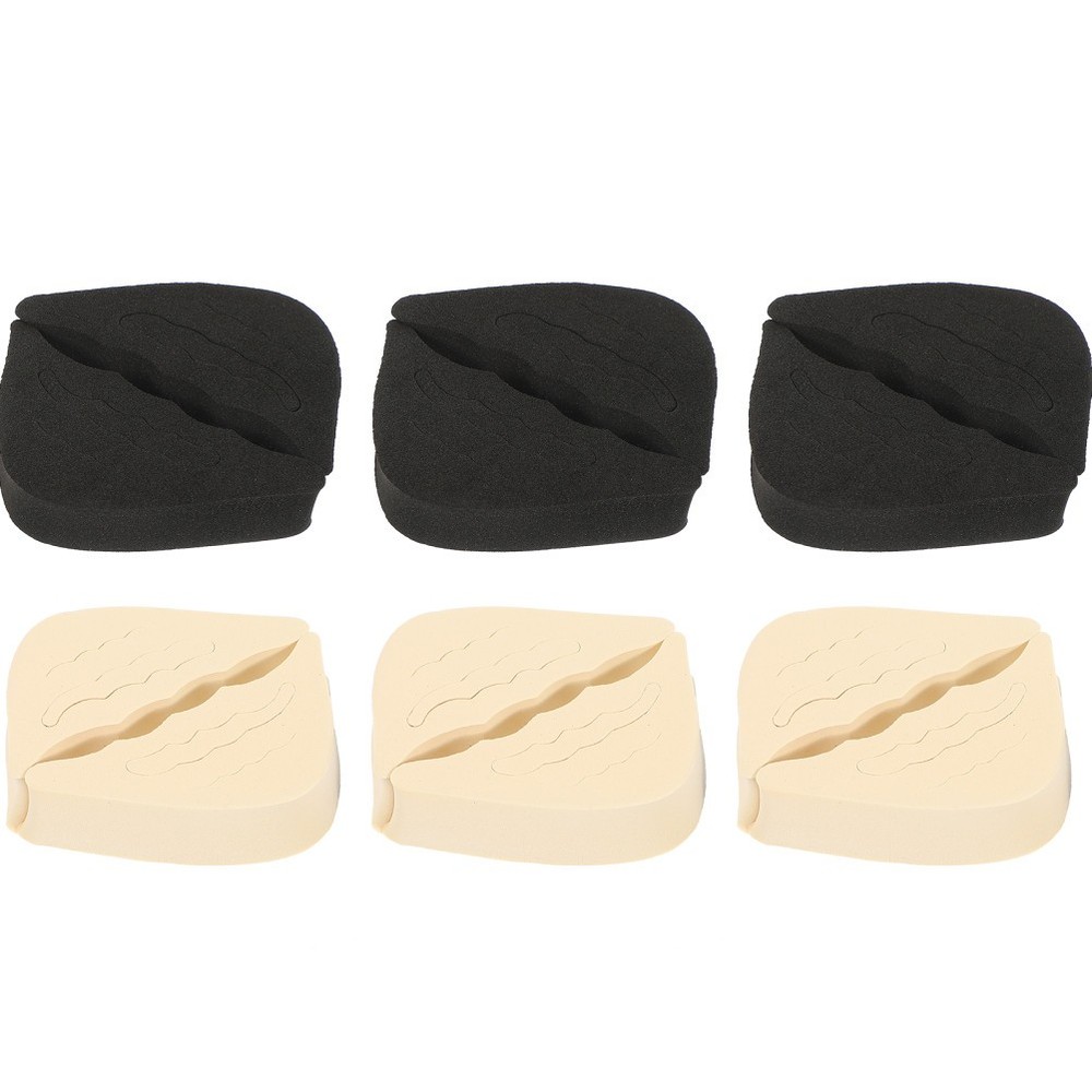 6Pairs Comfortable Shoe Toe Inserts Reusable For High Heels Flats