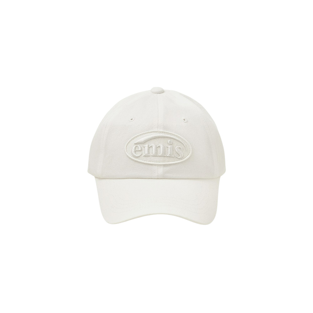 Emis Tone On Tone Wappen White Ball Cap