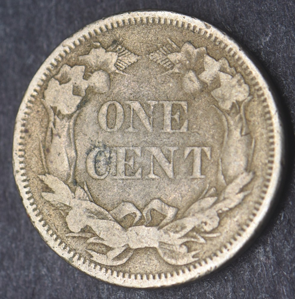 1858 "Large Letters" Flying Eagle Cent 1C [COINGIANTS]