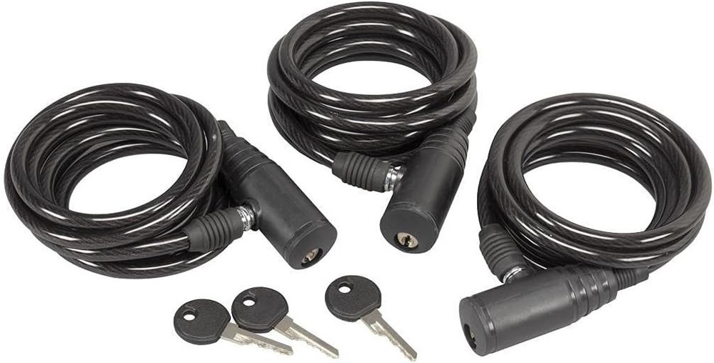 Heavy-Duty Treestand Cable Lock - 3 Pack - Key Lock - Secure Blend Material