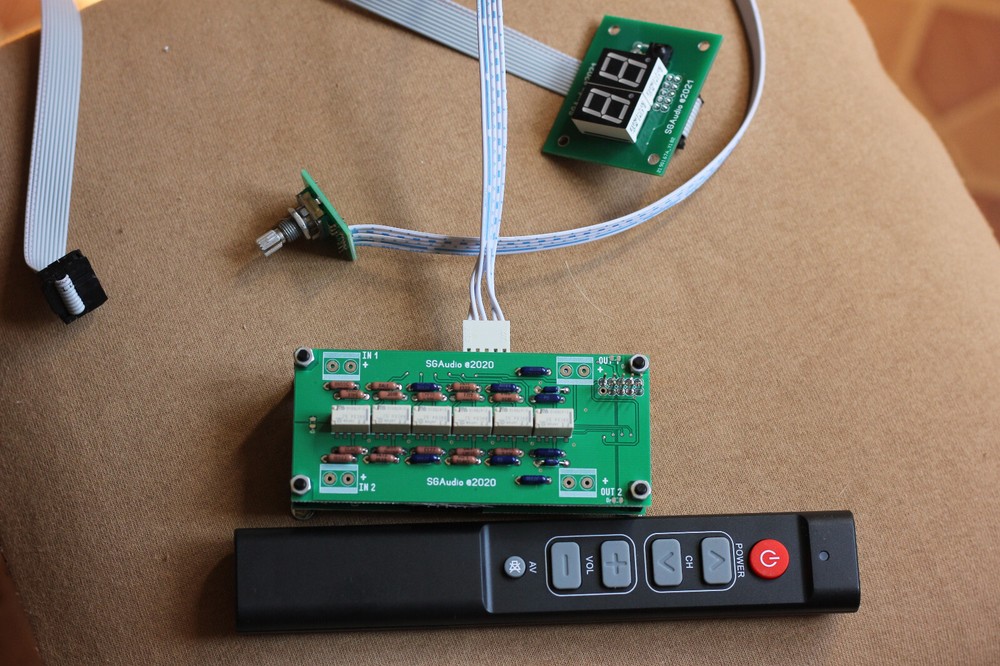 Volume Control Relay Attenuator According to your order