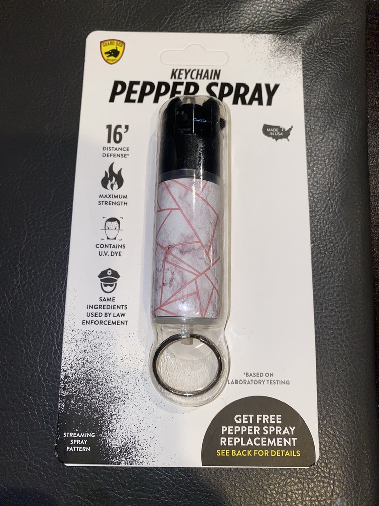 Guard Dog Security Keychain Peoper Spray Based On Laboratory Testing