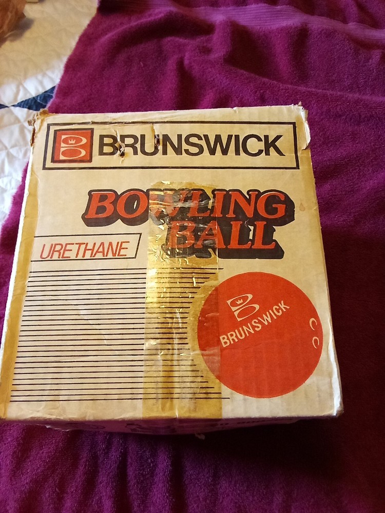 Brunswick bowling ball 10.34