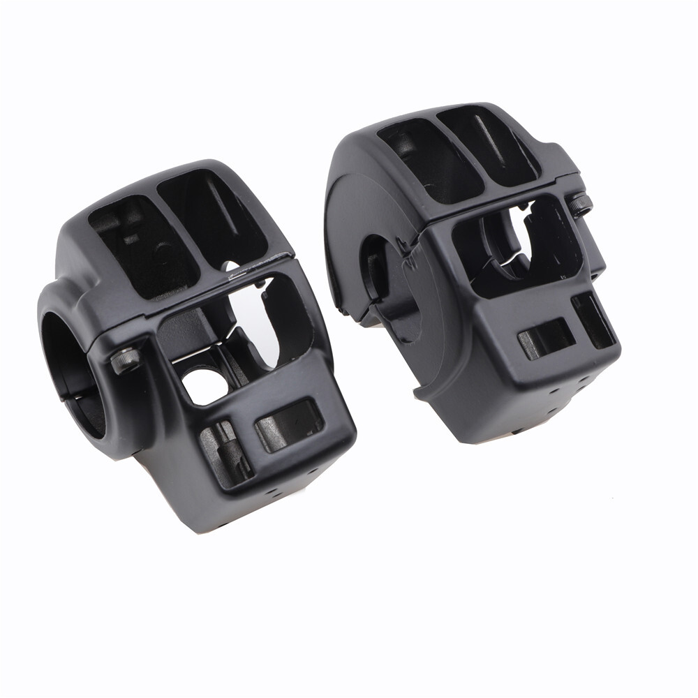 Black Hand Control Switch Housing Cover For Harley Electra Glide FLHTCU 96-2013
