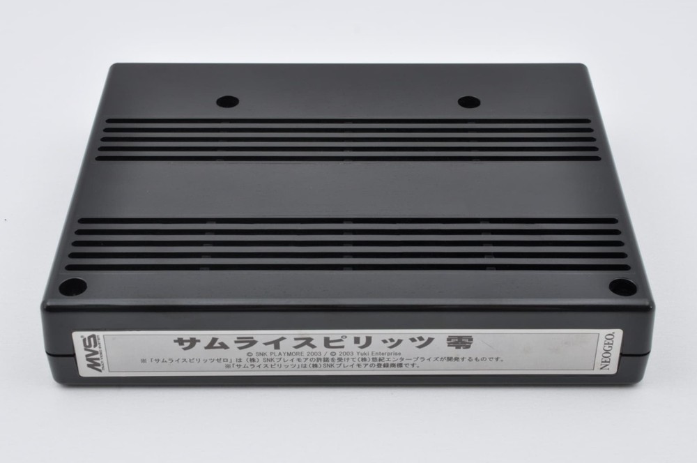 SAMURAI SHODOWN V ZERO MVS Authentic SNK Cartridge BOX Instructions