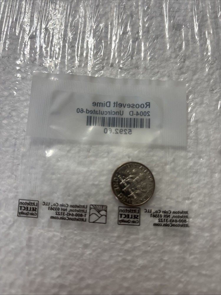 Roosevelt Dime 2004-DUncirculated-60
