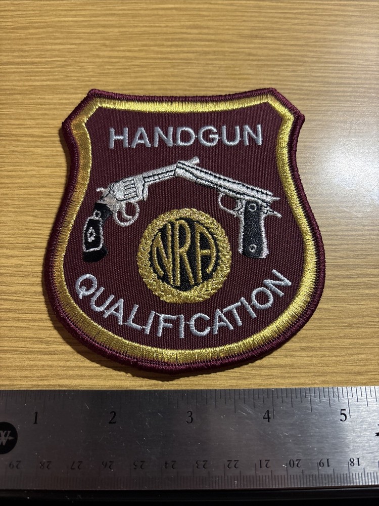 NRA Handgun Qualification Patch