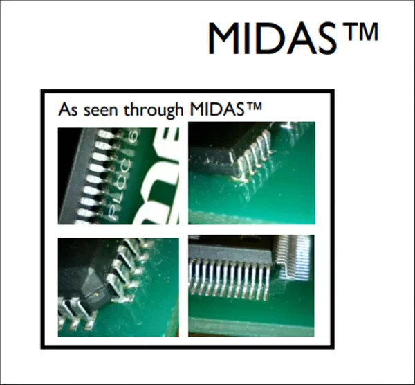 Luxo Midas Handheld Digital Microscope 1.3MP W/ Software, Polarizer, USB Camera