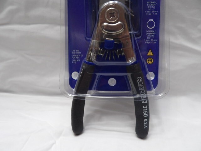 Carlyle by Napa #3150 Internal & External Replaceable Tip Retaining Ring Pliers