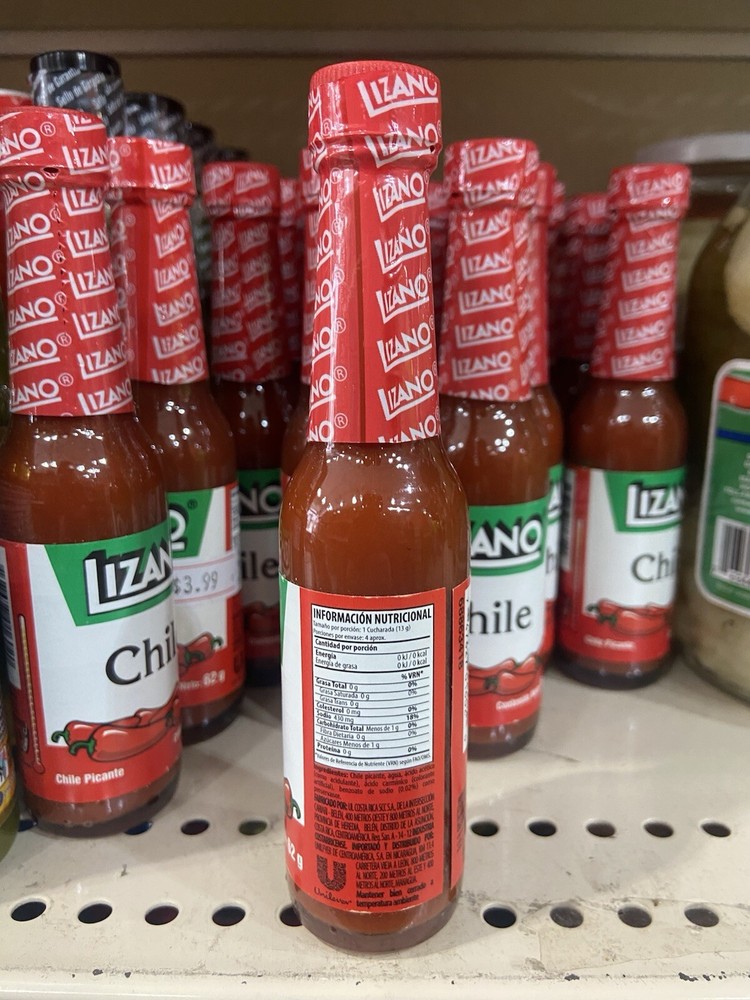 Chile Lizano 62g ( 2 Bottles )