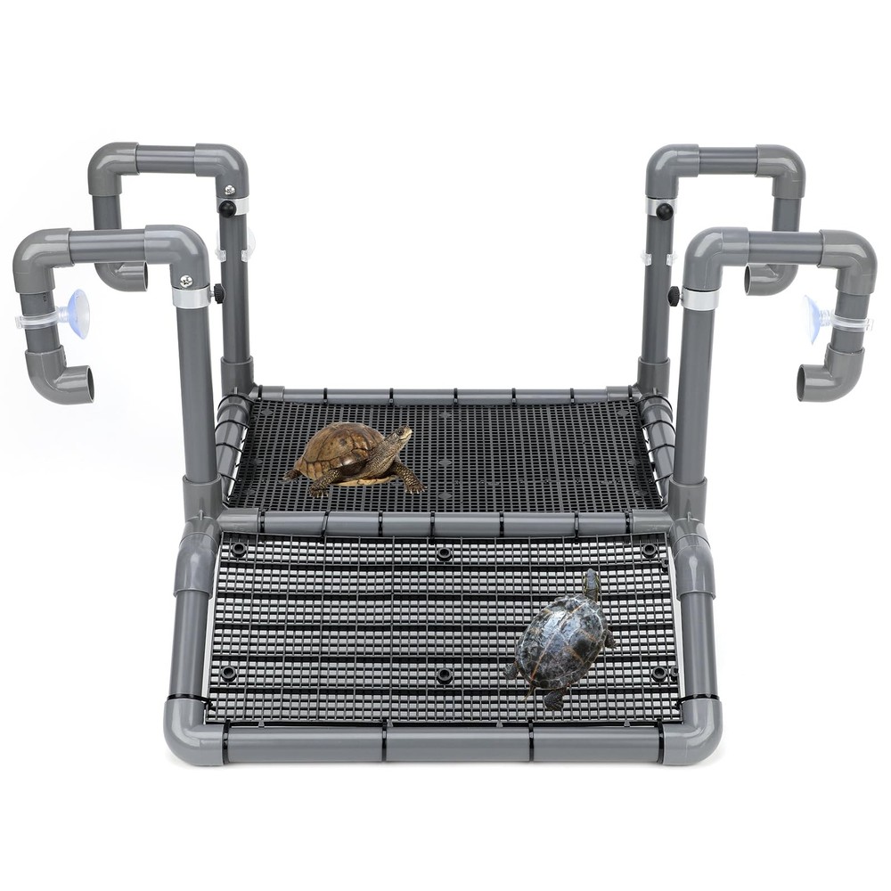 Extra Large Hanging Turtle Basking Platform 19 Inch Wider Dock Ramp Floating