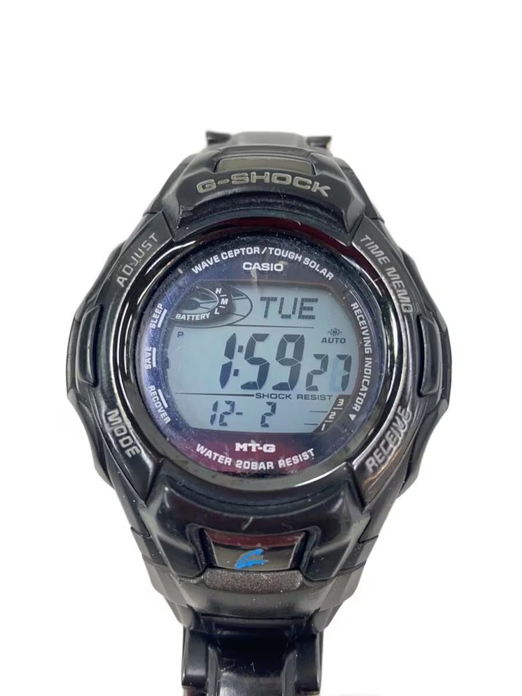 CASIO Solar Watch G SHOCK Digital GRY BLK
