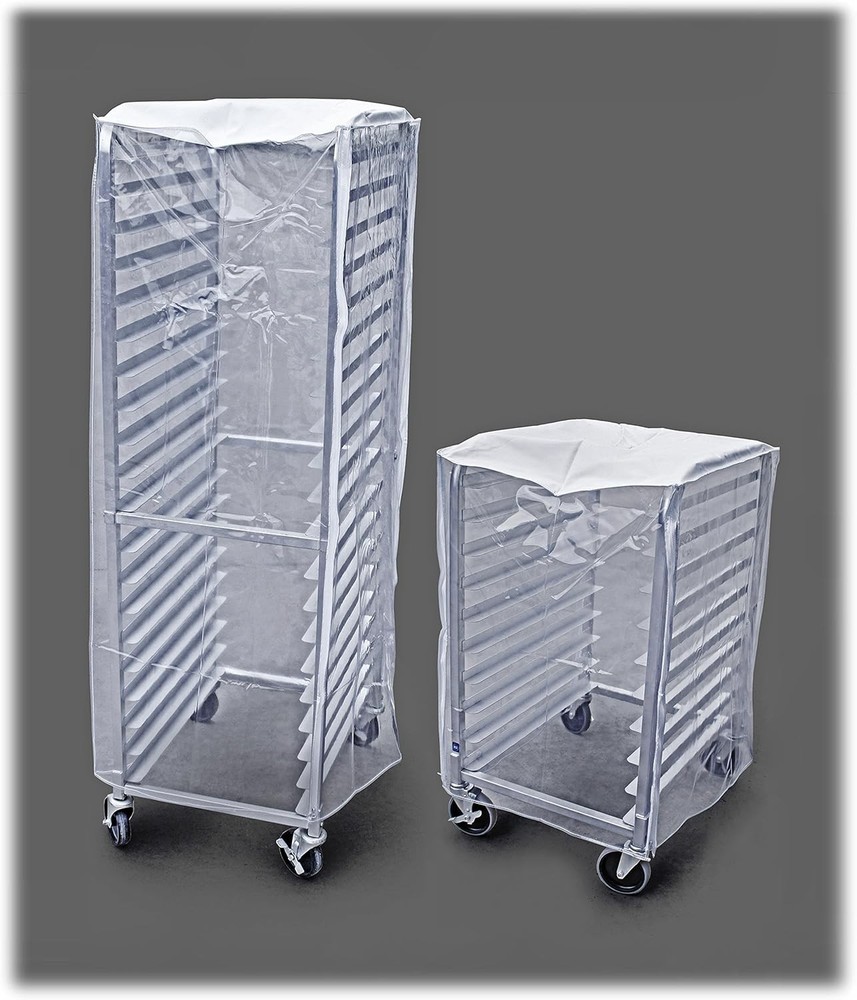 Sheet Pan Rack Cover Plastic 20-Tier Clear Commercial Kitchen Storage