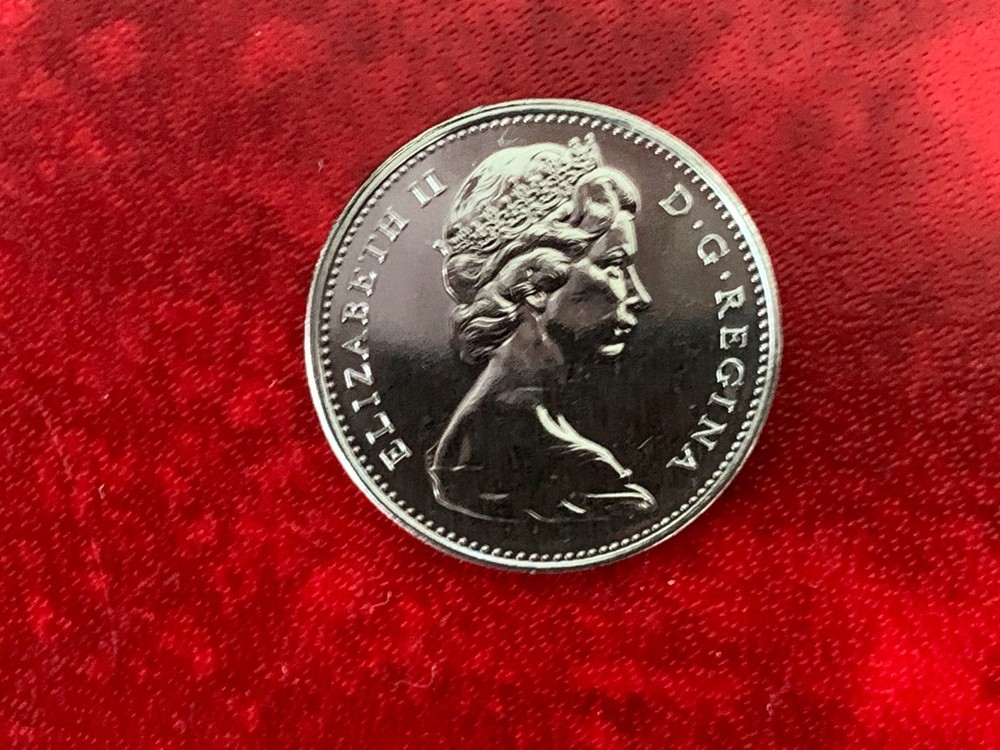 Canada 5 Cent 1975 Specimen Coin-Uncirculated
