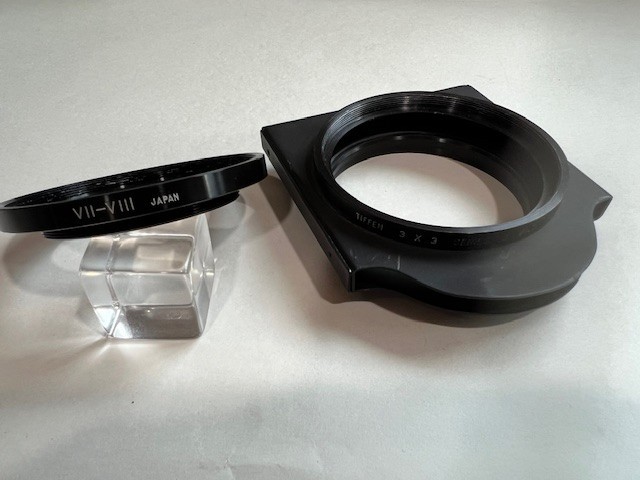Tiffen 3X3 Series 8 Square Filter Holder with Vll-Vlll Step Down Ring