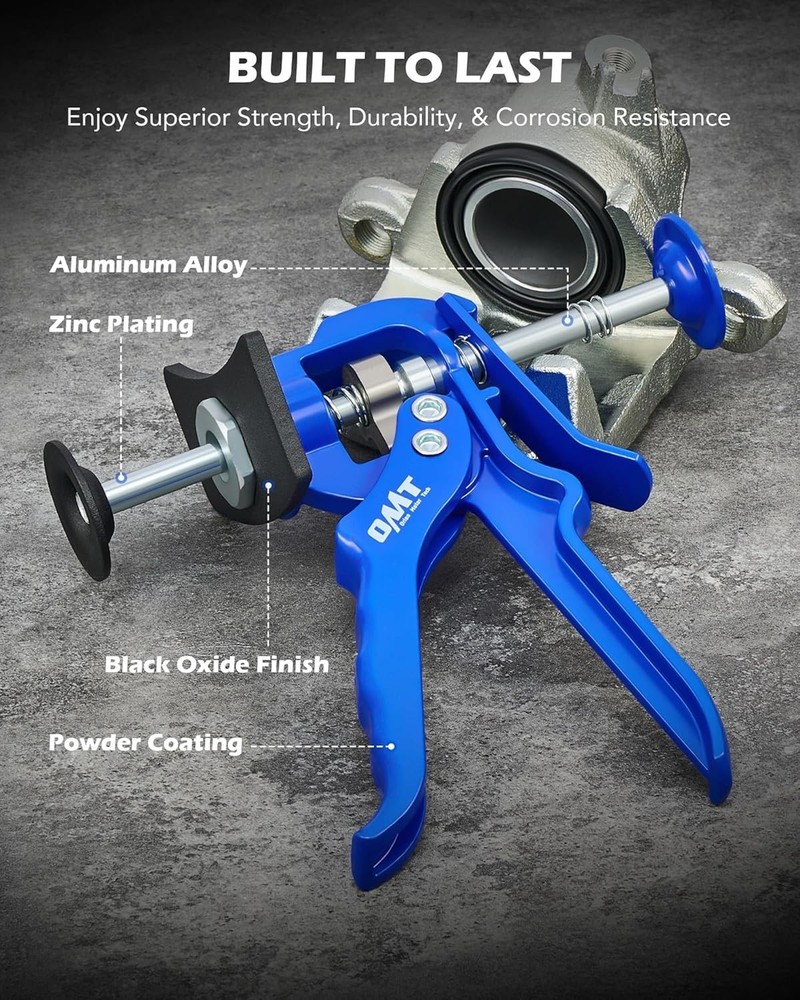 Speedy , Heavy Duty Caliper Piston Compressor Tool for Brake Pad Replacement,...