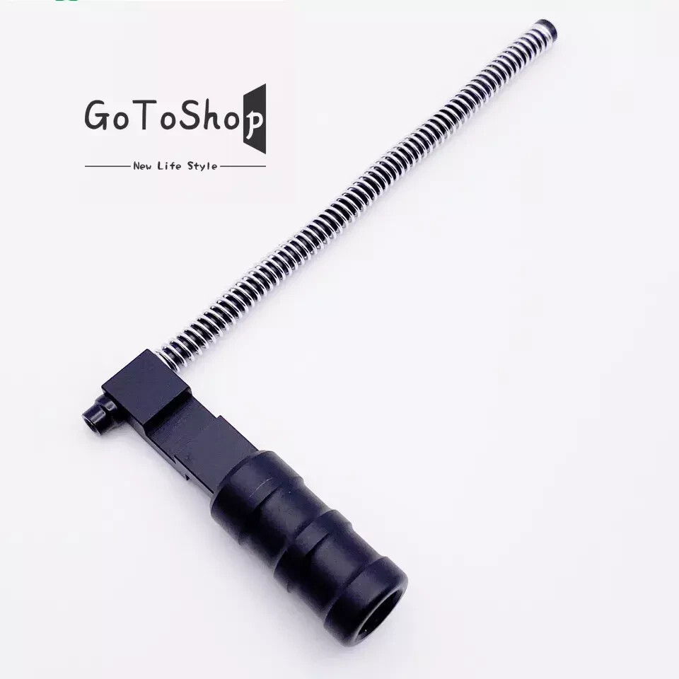 Ruger 10/22 Oversized Red Extended Bolt Handle Black