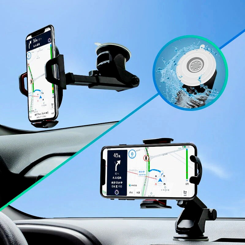 360° Universal Mount Holder Car Stand Windshield For Mobile Cell Phone GPS