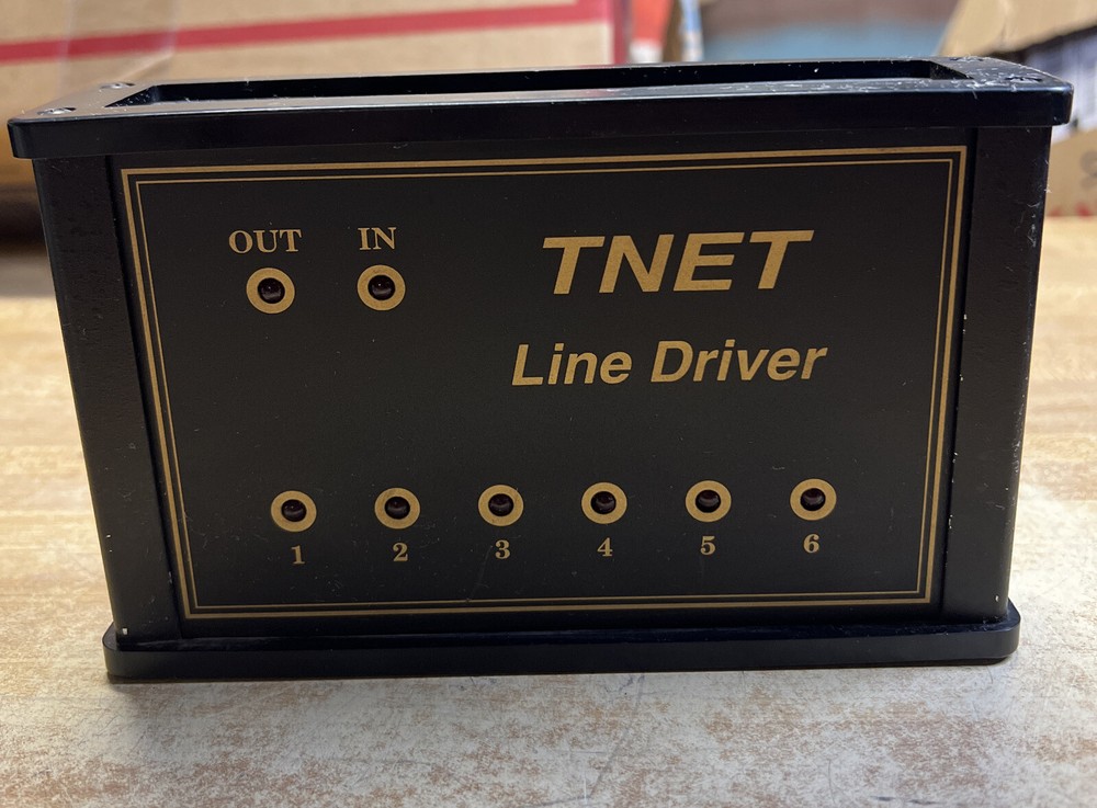 RARE TNET Line Driver 6 Input LED Data Communication Terminal Connector # TLD2