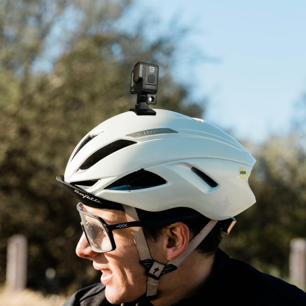 Flexible Adhesive Action Camera Mount for dashboards, windshield, handlebars,...