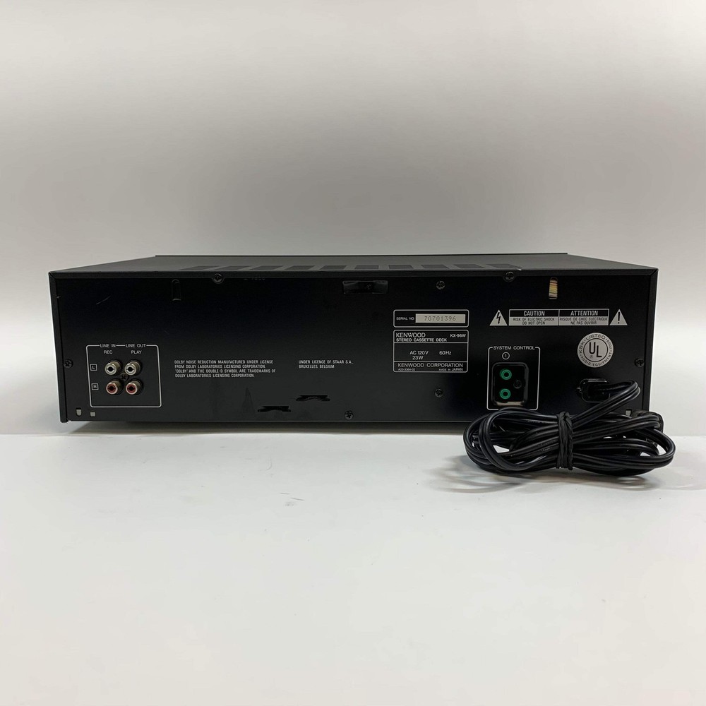 Kenwood KX-96W Stereo Cassette Deck