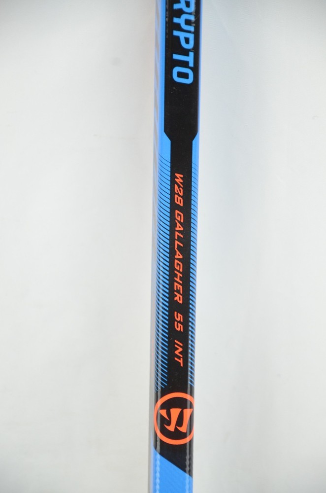 Warrior Covert Krypto Grip Hockey Intermediate Stick Left W28, Flex 55